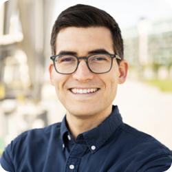 Headshot of Jarrad Aguirre, M.D., M.B.A